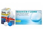 Акція! ULTRA for Presbyopia 3шт + 1 лінза у подарунок + Renu Advanced 60мл