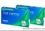 Air Optix plus HydraGlyde for Astigmatism 6шт (3+3)