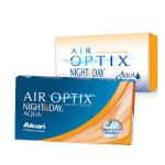 Air Optix Night&Day Aqua (3шт) + Unica Sensitive 350мл